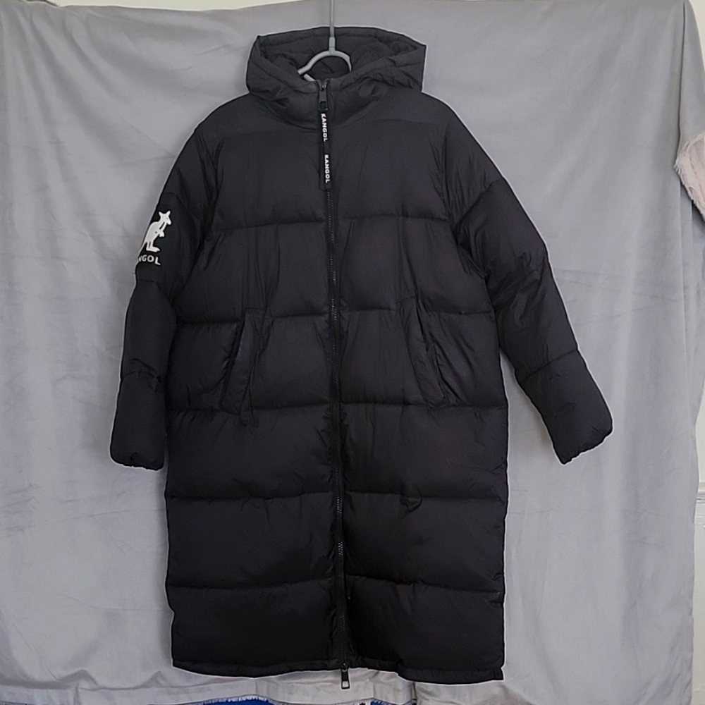 H&M Collab with TM Kangol- Mabel Singer Oversize Winter Jacket, Color Black